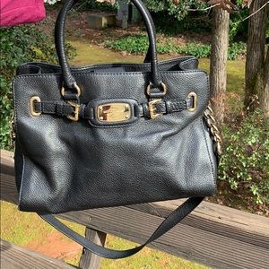 Michael Kors Handbag Black Leather